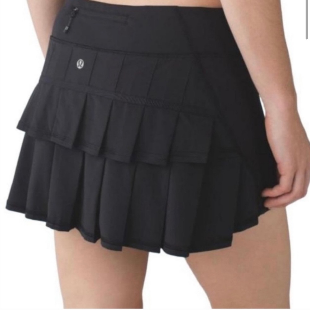 Black Lululemon Pace Skirt | for pickleball Tennis  Golf Outdoor Sports!